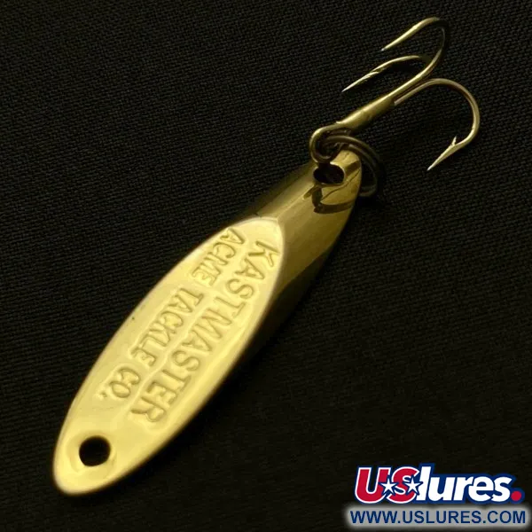 Vintage Acme  Kastmaster, 1/8oz gold fishing spoon #23906