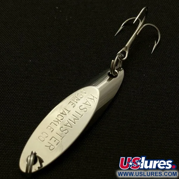 Vintage Acme  Kastmaster, 1/8oz nickel fishing spoon #23907