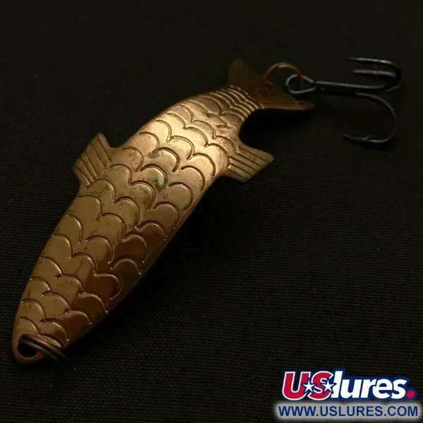 Vintage Acme Phoebe, 1/4oz copper fishing spoon #23908