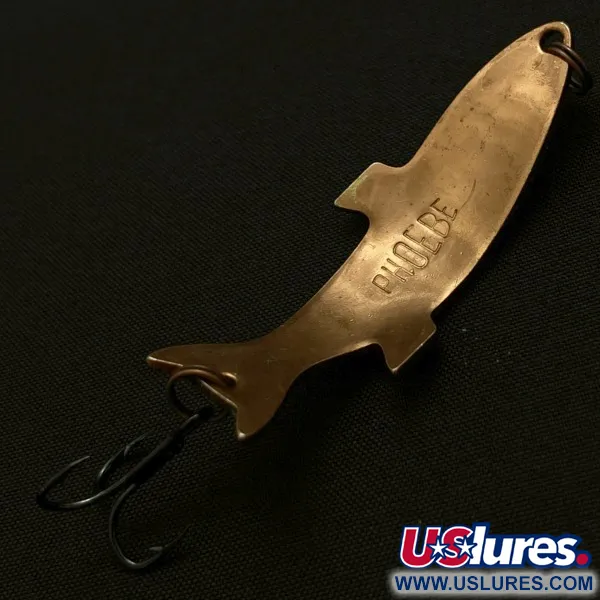 Vintage Acme Phoebe, 1/4oz copper fishing spoon #23908