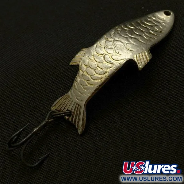 Vintage   Vintage Phoebe (pre Acme), 1/8oz nickel fishing spoon #23909