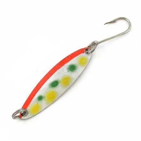 Vintage Luhr Jensen Needlefish 1, 1/16oz gold/red fishing spoon #23910