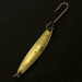 Vintage   Luhr Jensen Needlefish 1, 1/16oz gold/red fishing spoon #23910