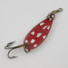 Vintage   Roy Self #1, 3/64oz nickel/red fishing spoon #23911