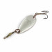 Vintage   Roy Self #1, 3/64oz nickel/red fishing spoon #23911