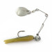 Vintage   Johnson Beetle Spin, 3/16oz Nickel / Yellow / White fishing #23914
