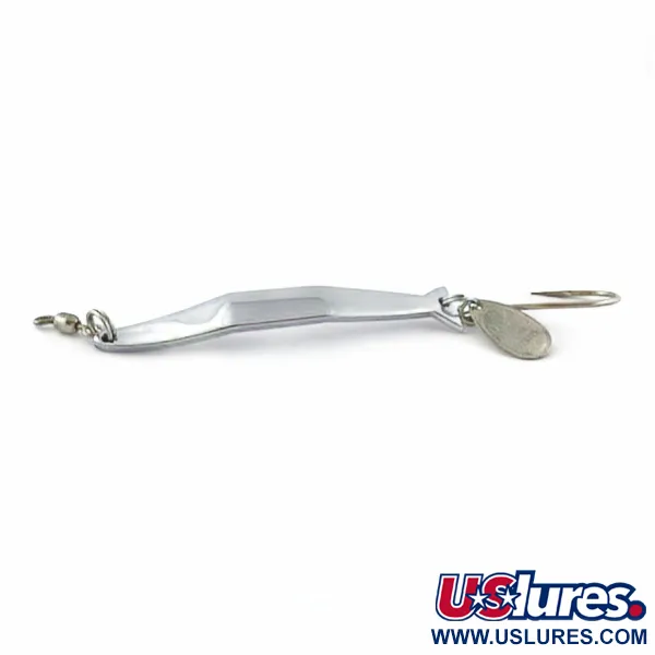 Vintage Luhr Jensen Kokanee King, 1/2oz  Nickel fishing spoon #23916