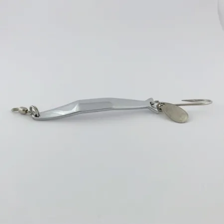 Vintage Luhr Jensen Kokanee King, 1/2oz  Nickel fishing spoon #23916