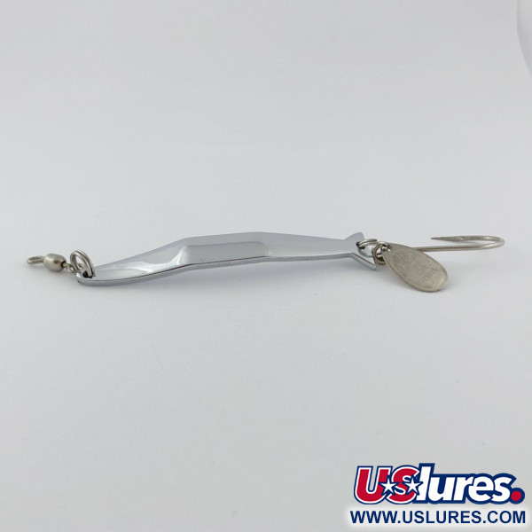 Vintage   Luhr Jensen Kokanee King, 1/2oz  Nickel fishing spoon #23916