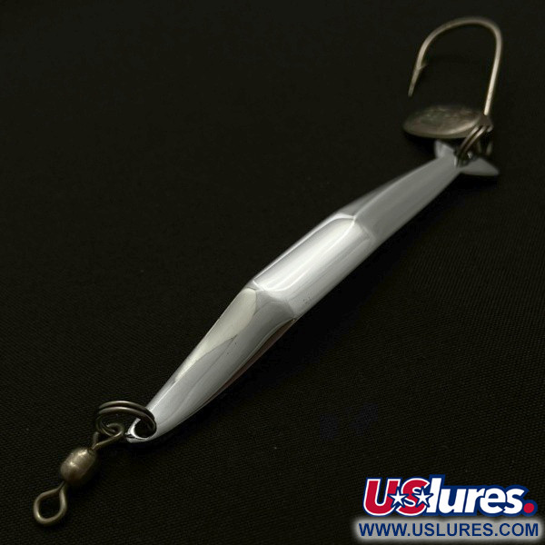 Vintage   Luhr Jensen Kokanee King, 1/2oz  Nickel fishing spoon #23916