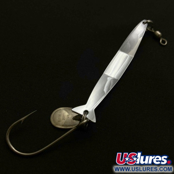 Vintage   Luhr Jensen Kokanee King, 1/2oz  Nickel fishing spoon #23916