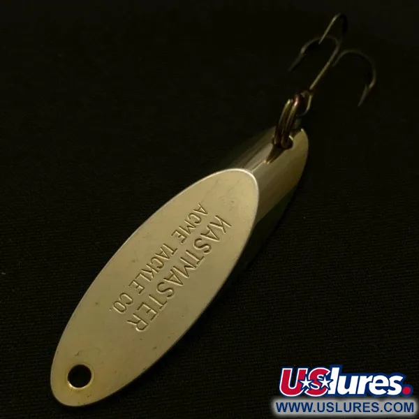 Vintage Acme Kastmaster, 1/4oz gold fishing spoon #23917