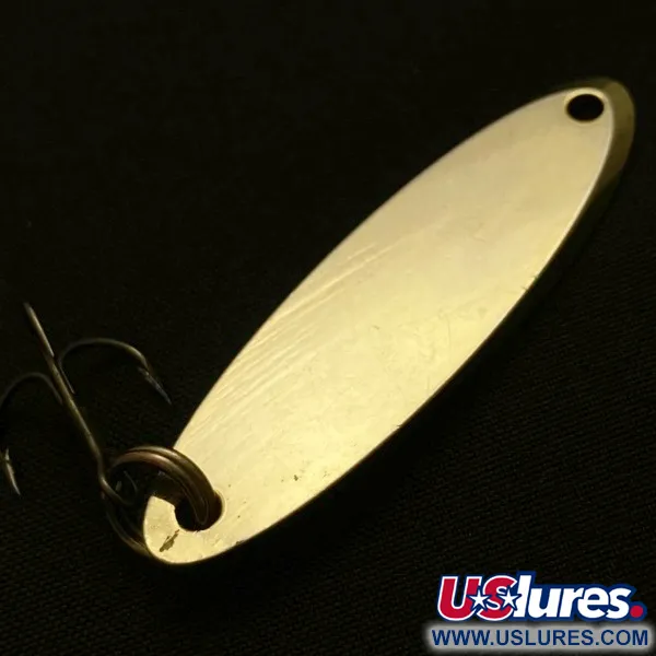 Vintage Acme Kastmaster, 1/4oz gold fishing spoon #23917