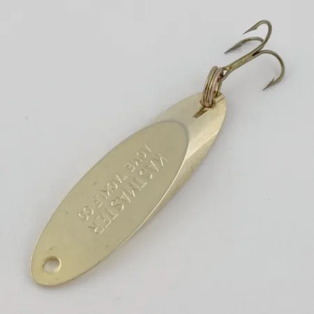 Vintage Acme Kastmaster, 1/4oz gold fishing spoon #23917