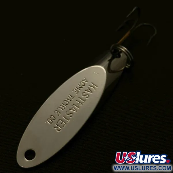 Vintage Acme  Kastmaster, 1/4oz nickel fishing spoon #23918