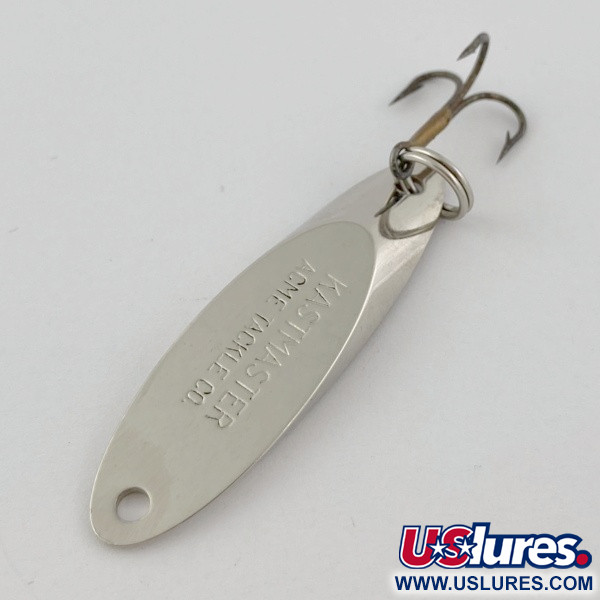 Vintage  Acme  Kastmaster, 1/4oz nickel fishing spoon #23918