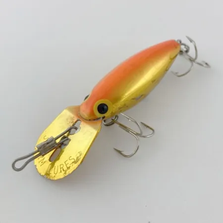 Vintage Storm Hot'N'Tot Thin Fin, 1/4oz Gold / orange fishing lure #23920