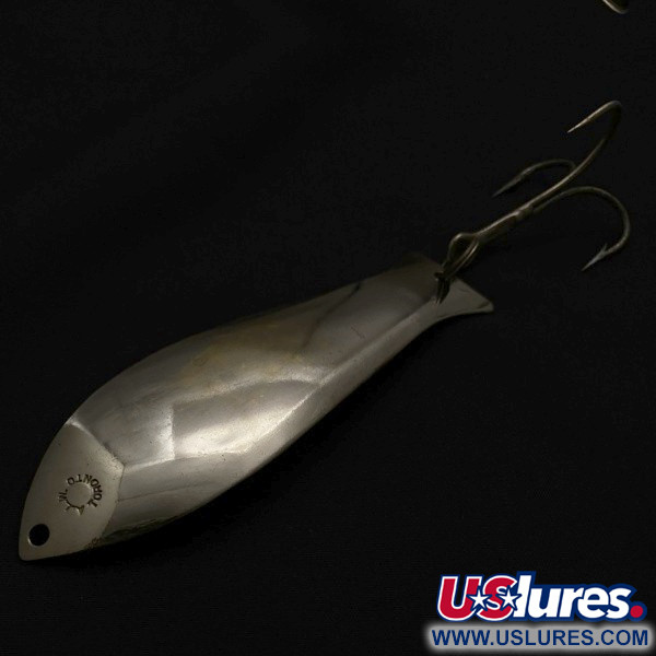 Vintage  AL&W Tackle  Vintage AL&W Fishrite Spoon, 1oz nickel fishing spoon #23921