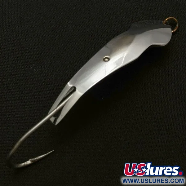 Vintage Tony Accetta Tony Acetta Pet Spoon 15, 1oz nickel fishing spoon #23922