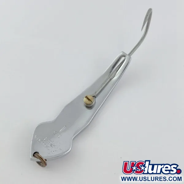 Vintage Tony Accetta Tony Acetta Pet Spoon 15, 1oz nickel fishing spoon #23922