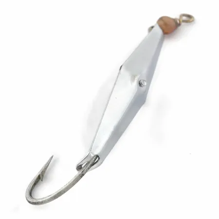Vintage James E. Clark Clark Spoon 1, 1/4oz nickel fishing spoon #23923