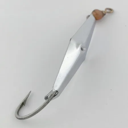 Vintage James E. Clark Clark Spoon 1, 1/4oz nickel fishing spoon #23923