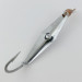 Vintage   James E. Clark Clark Spoon 1, 1/4oz nickel fishing spoon #23923