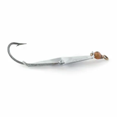 Vintage James E. Clark Clark Spoon 1, 1/4oz nickel fishing spoon #23923