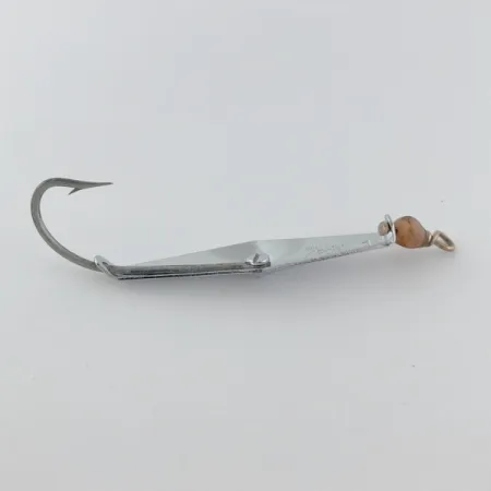 Vintage James E. Clark Clark Spoon 1, 1/4oz nickel fishing spoon #23923