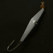 Vintage   James E. Clark Clark Spoon 1, 1/4oz nickel fishing spoon #23923