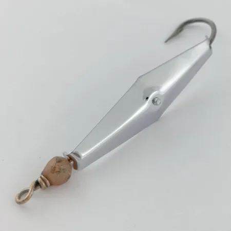 Vintage James E. Clark Clark Spoon 1, 1/4oz nickel fishing spoon #23923