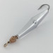Vintage   James E. Clark Clark Spoon 1, 1/4oz nickel fishing spoon #23923