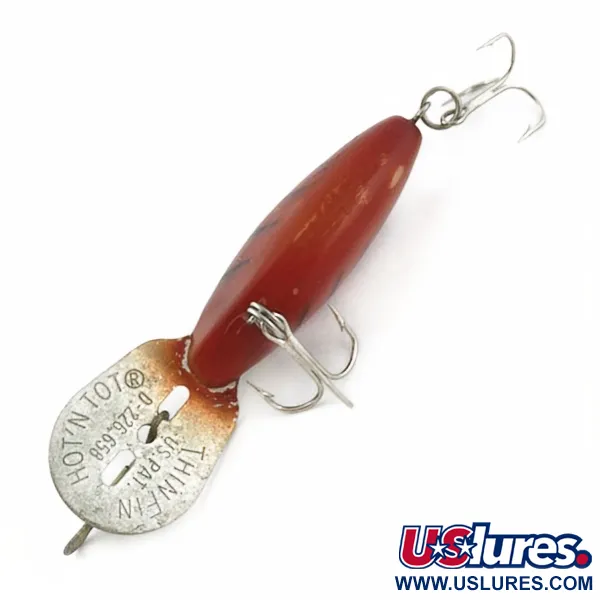Vintage Storm Hot'N'Tot Thin Fin, 1/4oz tiger fishing lure #23927
