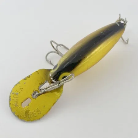 Vintage Storm Hot'N'Tot Thin Fin, 1/4oz Gold fishing lure #23928