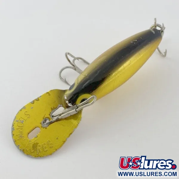 Vintage Storm Hot'N'Tot Thin Fin, 1/4oz Gold fishing lure #23928