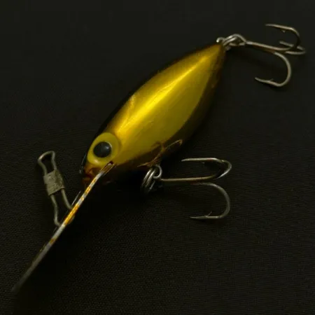 Vintage Storm Hot'N'Tot Thin Fin, 1/4oz Gold fishing lure #23928