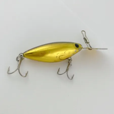 Vintage Storm Hot'N'Tot Thin Fin, 1/4oz Gold fishing lure #23928