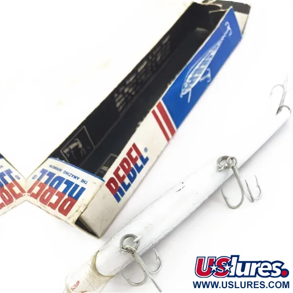 Rebel Floater F12 , 1/3oz silver fishing lure #23929