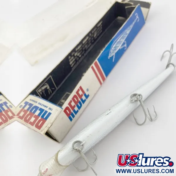 Rebel Floater F12 , 1/3oz silver fishing lure #23929