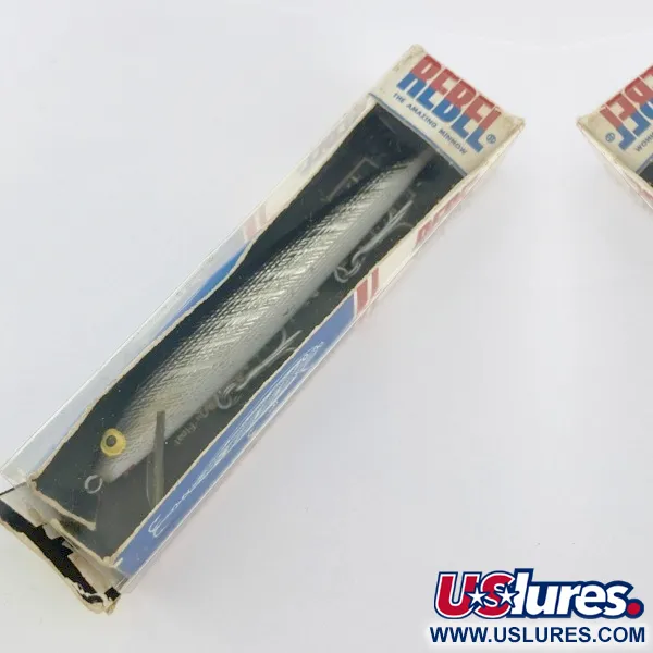 Rebel Floater F12 , 1/3oz silver fishing lure #23929