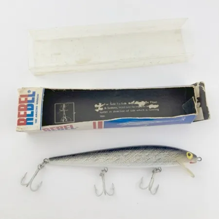 Rebel Floater F12 , 1/3oz silver fishing lure #23929