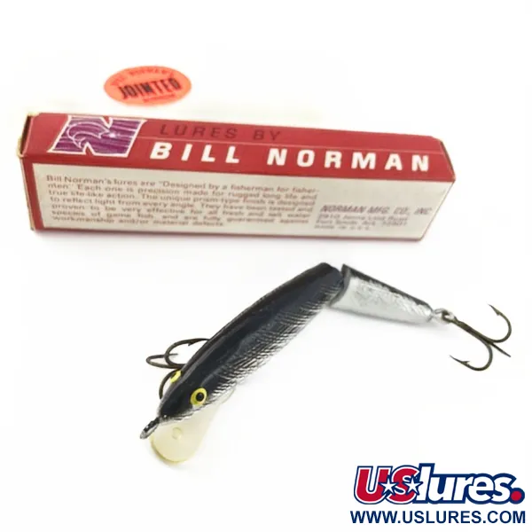 Bill Norman Jointed, 1/4oz Green / Mirror fishing lure #23932