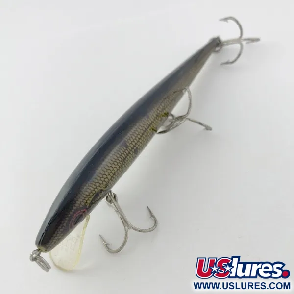 Vintage Rebel Floater F12, 1/3oz Naturalized Baby Bass fishing lure #23934