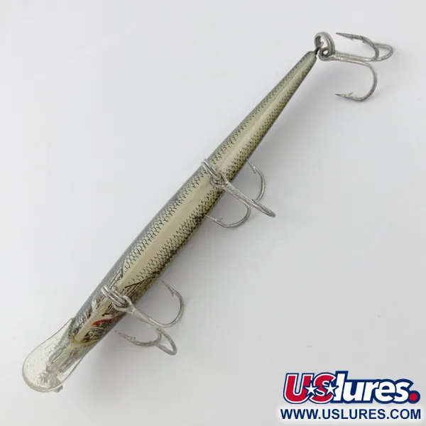 Vintage Rebel Floater F12, 1/3oz Naturalized Baby Bass fishing lure #23934
