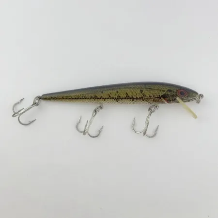 Vintage Rebel Floater F12, 1/3oz Naturalized Baby Bass fishing lure #23934