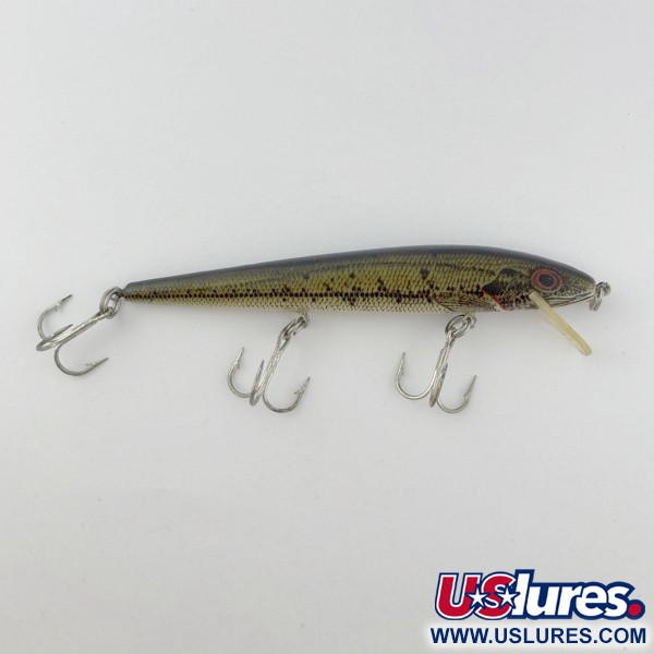 Vintage   Rebel Floater F12, 1/3oz Naturalized Baby Bass fishing lure #23934