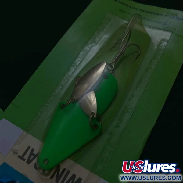 Eppinger Wingbat, 1/2oz Green fishing spoon #23935