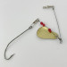 Vintage   Mille Lacs Lake Spinner  Free-Spin Natural 62 Spinner , 1/8oz brass spinning lure #23936