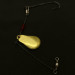 Vintage   Mille Lacs Lake Spinner  Free-Spin Natural 62 Spinner , 1/8oz brass spinning lure #23936