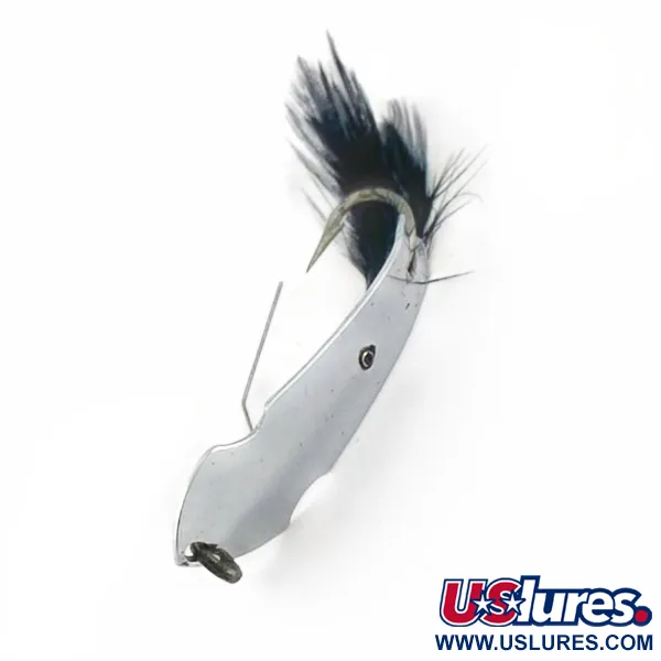 Vintage  Tony Accetta Tony Acetta Pet Spoon 13, 1/4oz nickel fishing spoon #23938